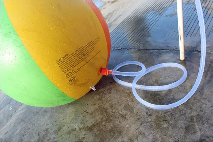 PVC inflatable water spray ball