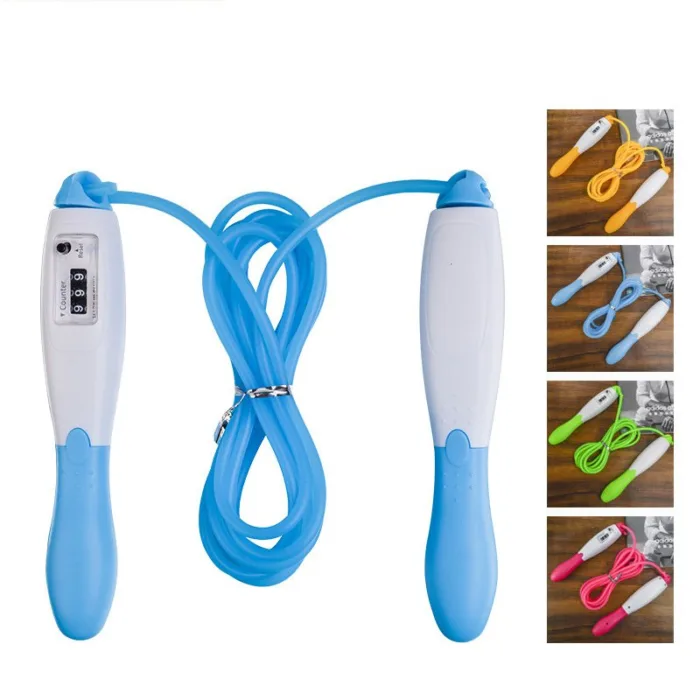 Plastic Fish Handle Mechanical Counting Skipping Rope