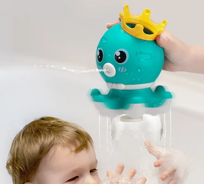 Magic Rotating Water Spray For Baby Bathing In Water Toys